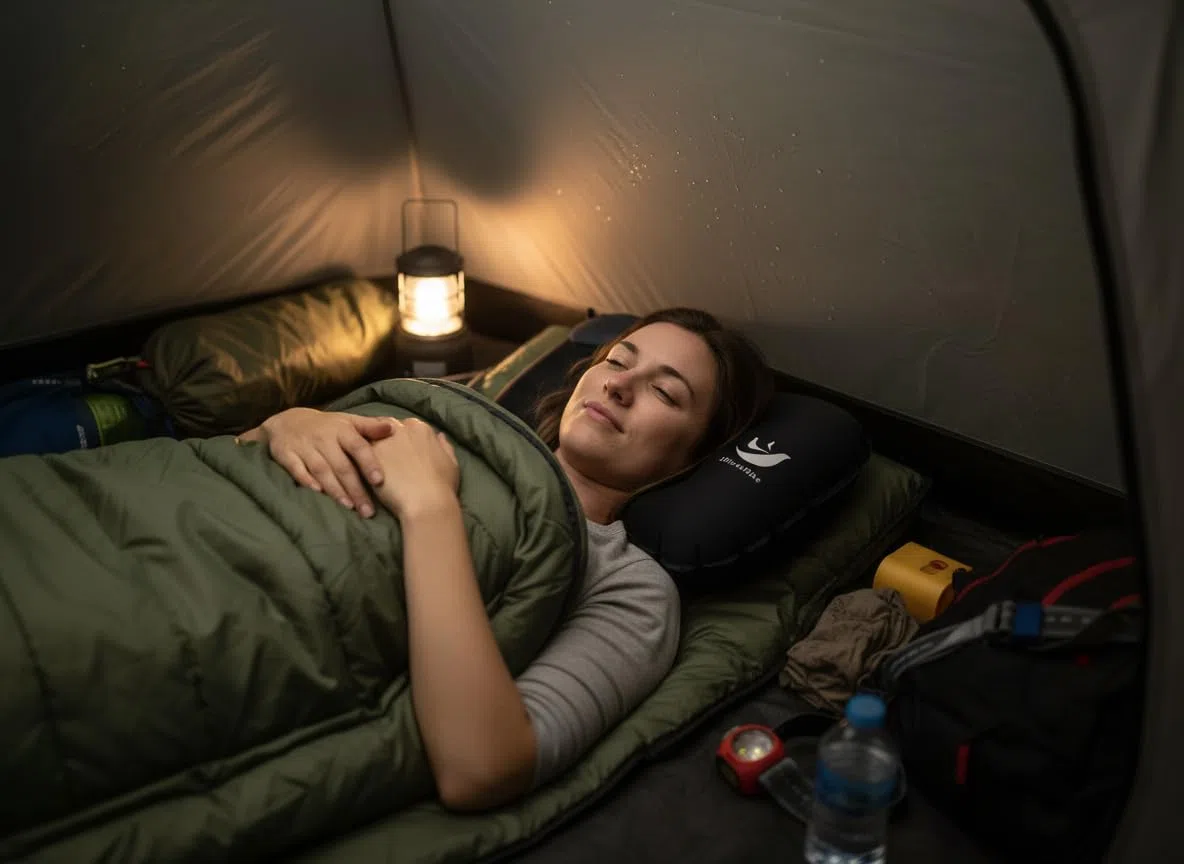 2-pak nadmuchiwanych poduszek kempingowych – ultralekka poduszka podróżna i plażowa do podparcia szyi i lędźwi, konstrukcja wciskana do napompowania, kompaktowa do wędrówek, wędrówek z