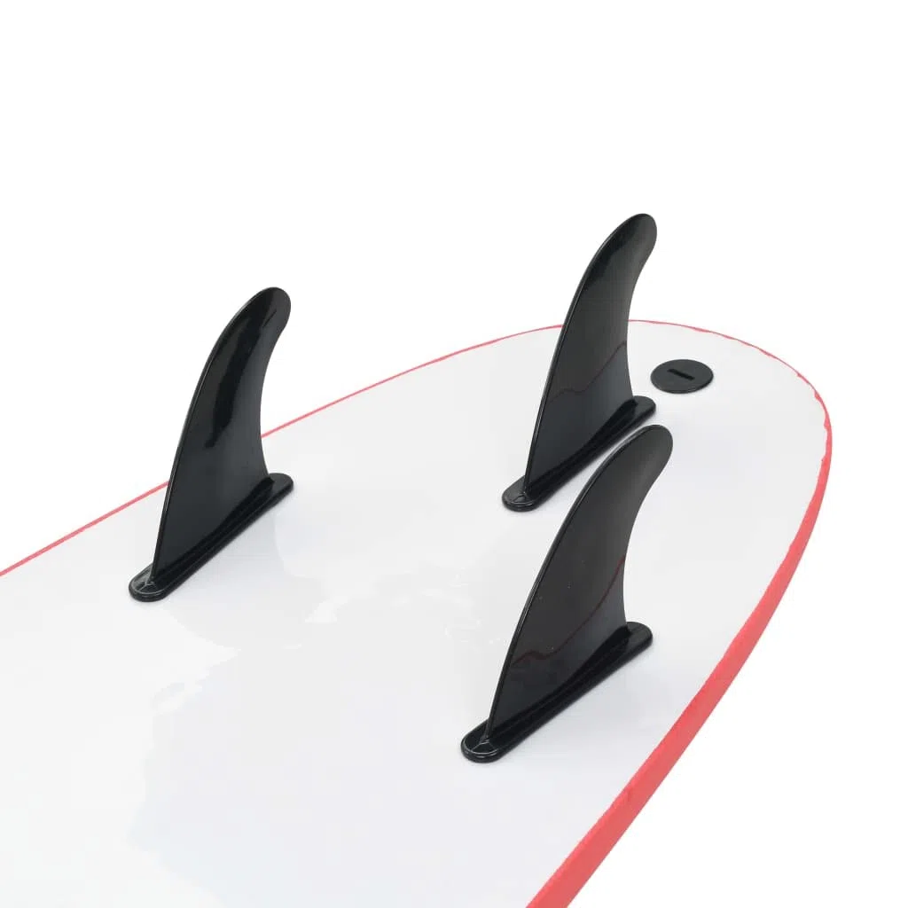 Deska surfingowa XPE Deck z rdzeniem z pianki EPS z płetwami i linką, miękka deska dla początkujących z podkładką trakcyjną, 170 x 46,8 x